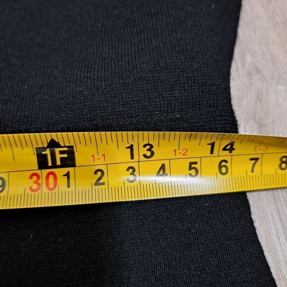 Milly Embellished Collar Iconic Shilloute Sheath Knee Length Dress Black Medium - Picture 9 of 16